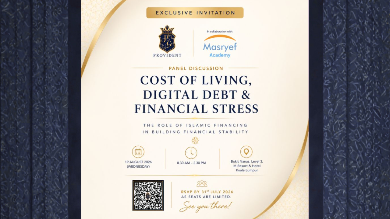 Provident and Masryef Academy panel discussion on Islamic financing and financial stability in Kuala Lumpur