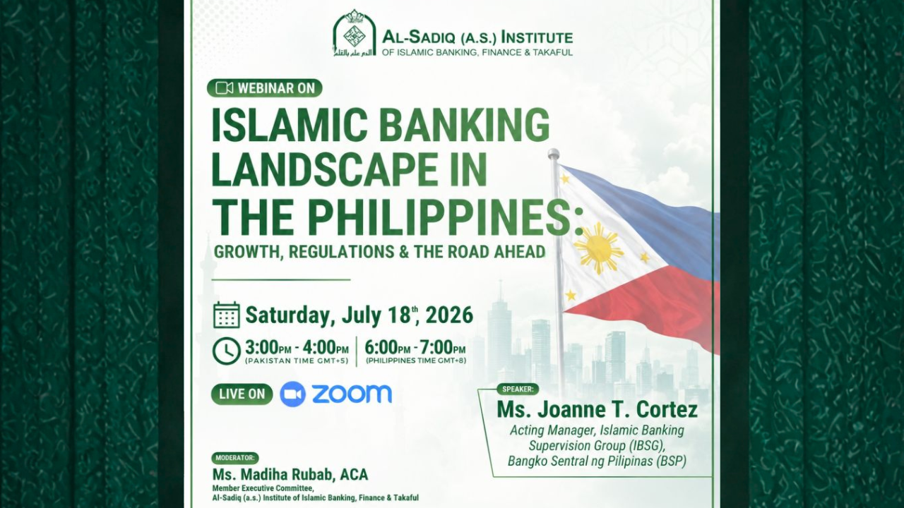 Webinar on the growth, regulations, and future of Islamic banking in the Philippines