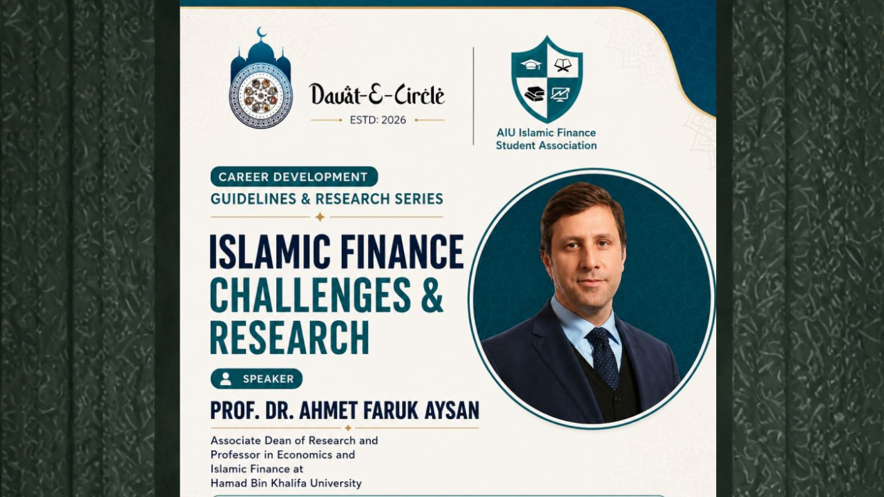 Online webinar on Islamic finance challenges and research featuring Prof. Dr. Ahmet Faruk Aysan