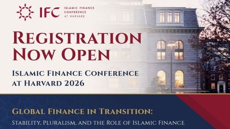 2026 Harvard Islamic Finance Conference at Harvard University on September 25–26, 2026