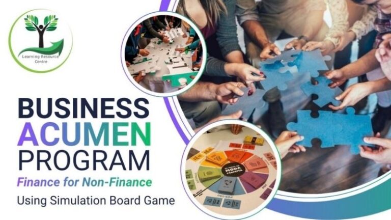 Business Acumen Program Finance for Non-Finance using Simulation Board Game at Mövenpick Hotel Karachi