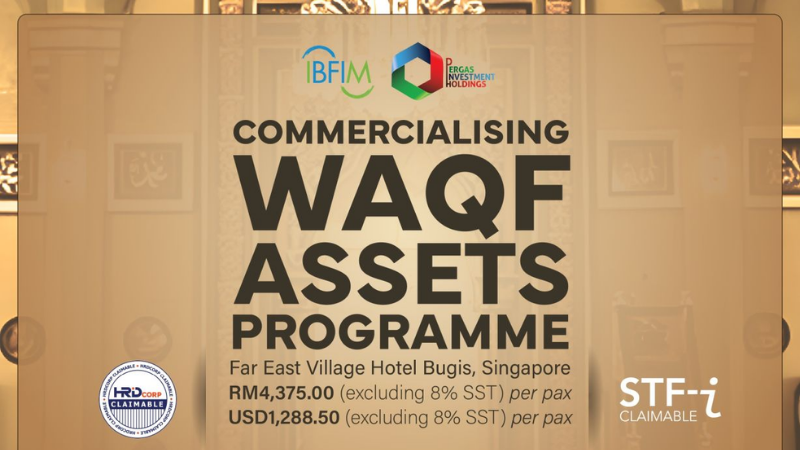 Commercialising Waqf Assets Programme 2026 in Singapore.