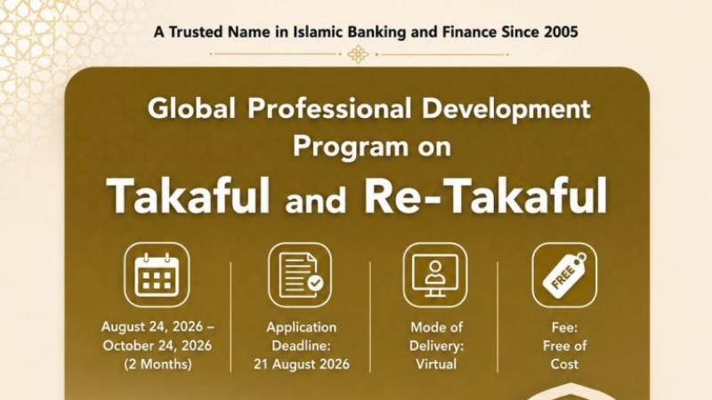 Global Professional Development Program on Takaful & Re-Takaful organized by AlHuda CIBE and the African Insurance Organisation