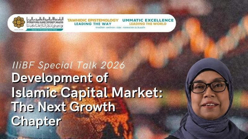 IIiBF Special Talk 2026 on the development of the Islamic capital market