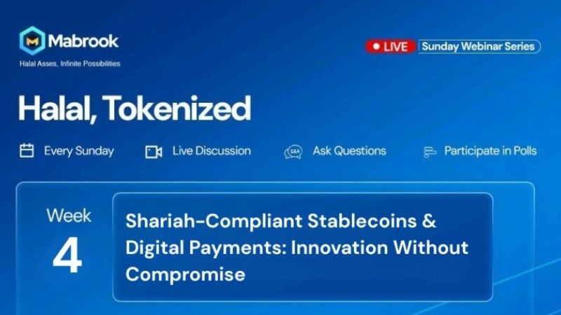 Week 4 Halal Tokenization webinar on Shariah-compliant stablecoins and digital payments.