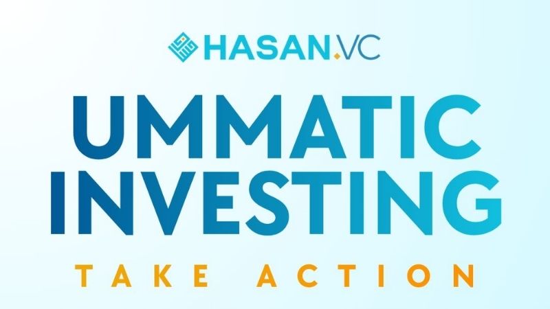 Ummatic Investing: Take Action online investment showcase featuring speakers from Phi Wallet, ACS Invest, and HASAN.VC