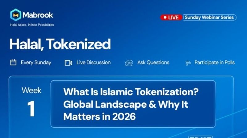 What Is Islamic Tokenization webinar by Al Mabrook Financial on 28 June 2026