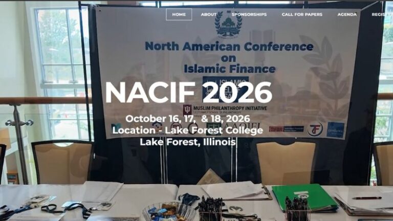 NACIF 2026 Islamic finance conference at Lake Forest College in Illinois