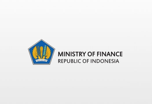 Official logo of the Ministry of Finance of the Republic of Indonesia.